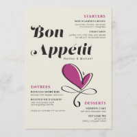Magentan Bon Appetit Bröllop Dinner Cream