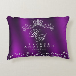 Magentan Krona Monogram Prydnadskudde