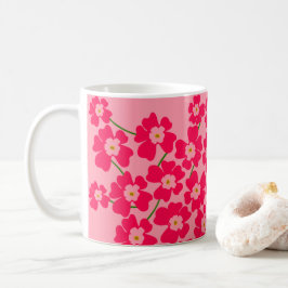 Magentans Rosa Fantasy Flower Power Kaffemugg