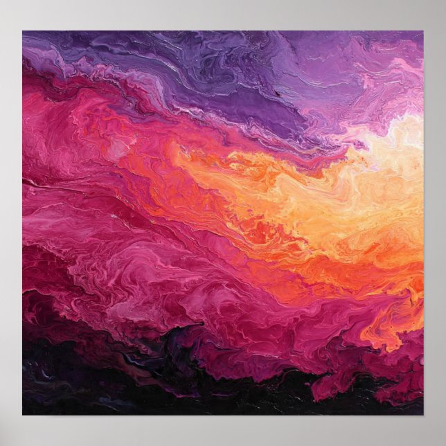 MagentaSunSet Poster (Framsidan)