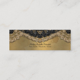 Mager elegant Segonzac Victorian 3,5" x 2", Mini Visitkort