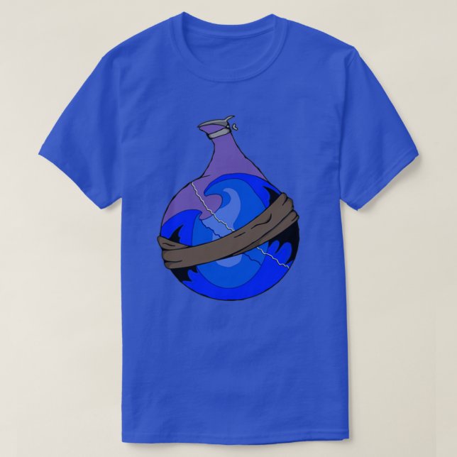 Mager vätska t shirt (Design framsida)