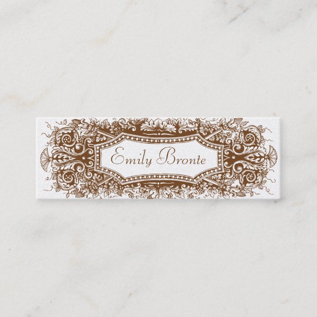 Magert kort #2 för guld- vintageLook (Framsida)