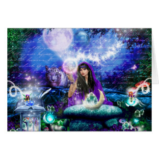 Magestic berömmelsekort hälsningskort