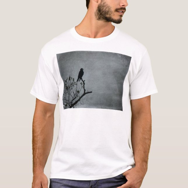Magestisk Kråka Tee Shirt (Framsida)