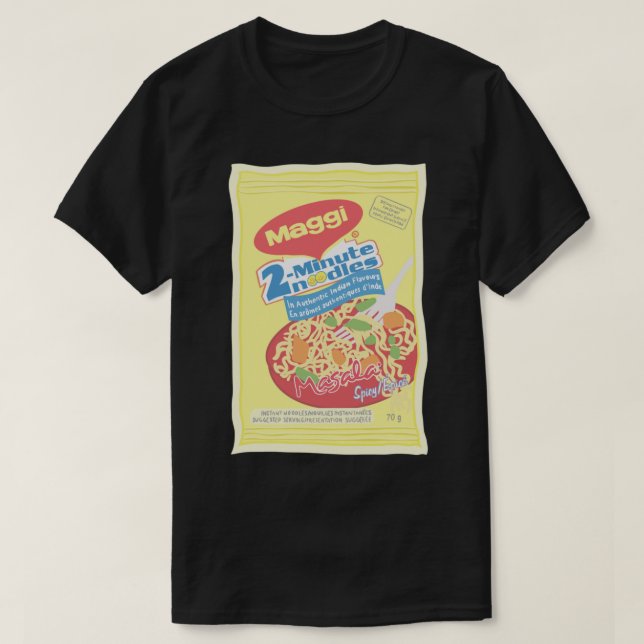 Maggi Noodles Sticker.png T Shirt (Design framsida)