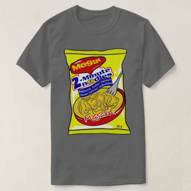 Maggi Noodles T Shirt (Design framsida)
