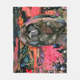 MAGGIE Black chow fleece filtar 3 storlekar