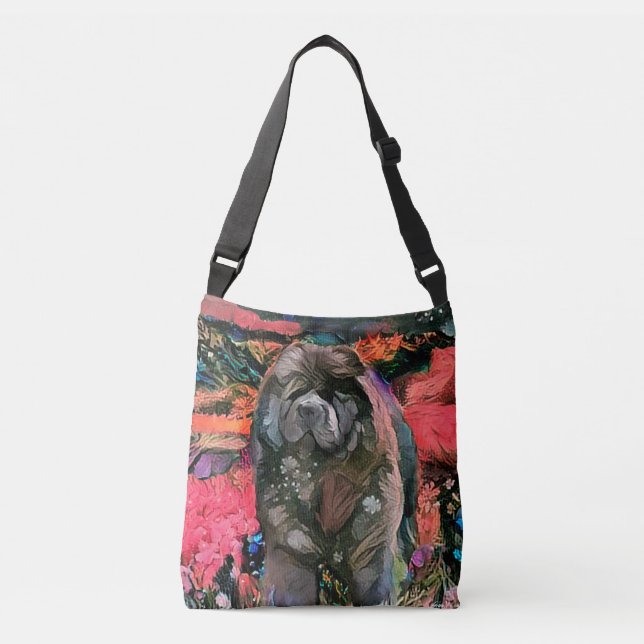 MAGGIE Black chow kor body bag Axelväska (Framsida)