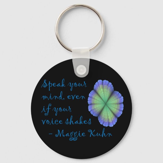 Maggie Kuhn - nyckelkedja Nyckelring (Framsida)