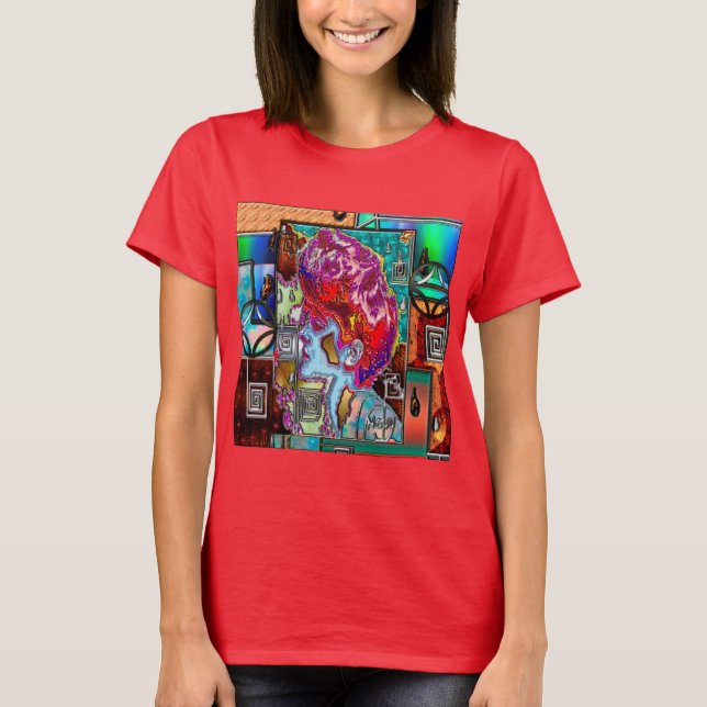 Maggie May Retro Tshirt T-shirt (Framsida)