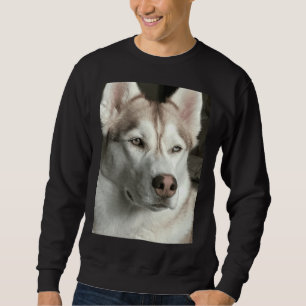 Maggie The Siberian husky Long Lång Ärmad Tröja