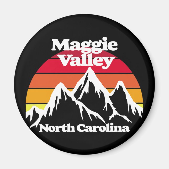 Maggie Valley North Carolina Magnet (Framsidan)