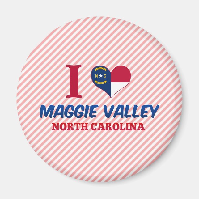 Maggie Valley, North Carolina Magnet (Framsidan)