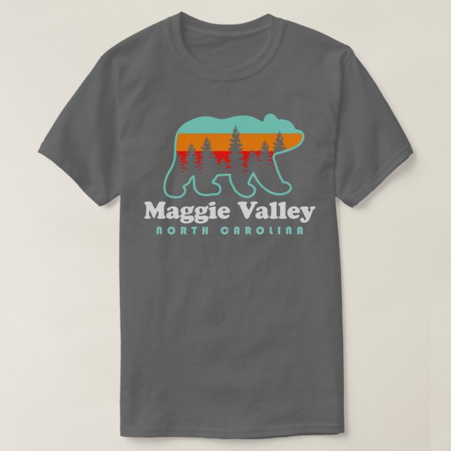 Maggie Valley North olina Mountain Town Vacation 1 T Shirt (Design framsida)