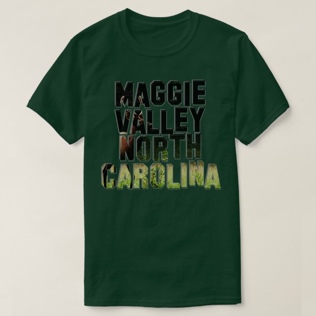 Maggie Valley North olina T Shirt (Design framsida)