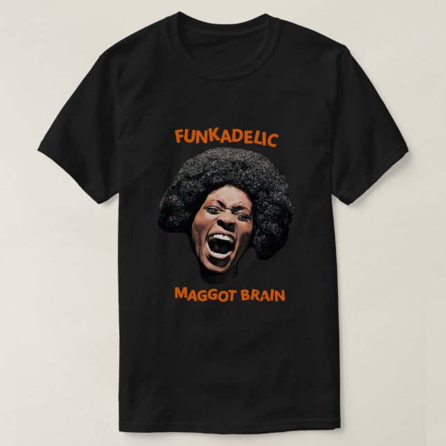 Maggot Design Kärlek Funkadelic Music Band Essenti T Shirt (Design framsida)