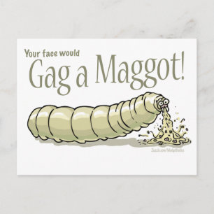 maggot_gag_zazzle vykort
