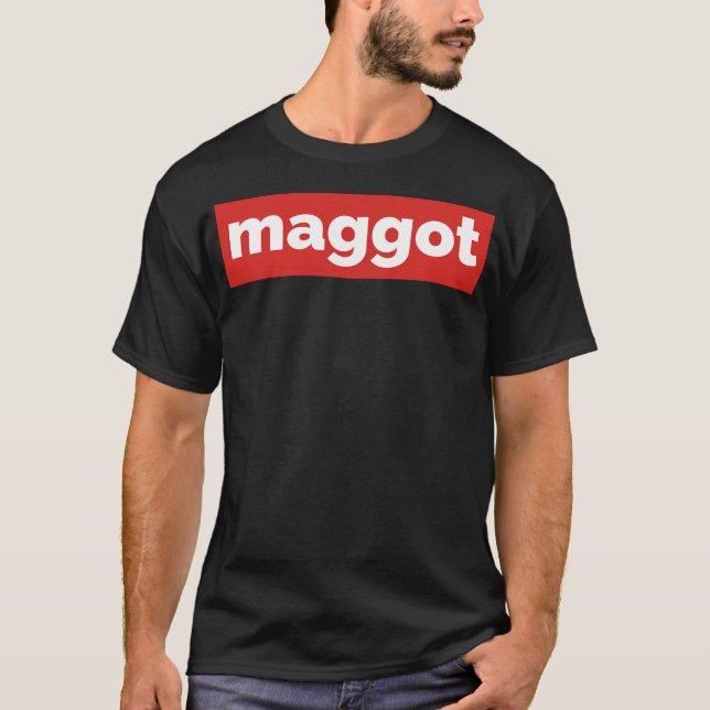 Maggot. T Shirt (Framsida)