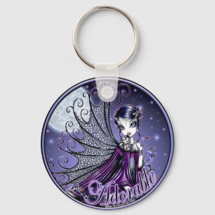 Maggy blåttmåne förtjusande felika Keychain Nyckelring