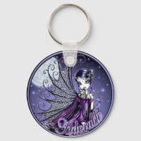 Maggy Blue Måne Adsible Fairy Keychain