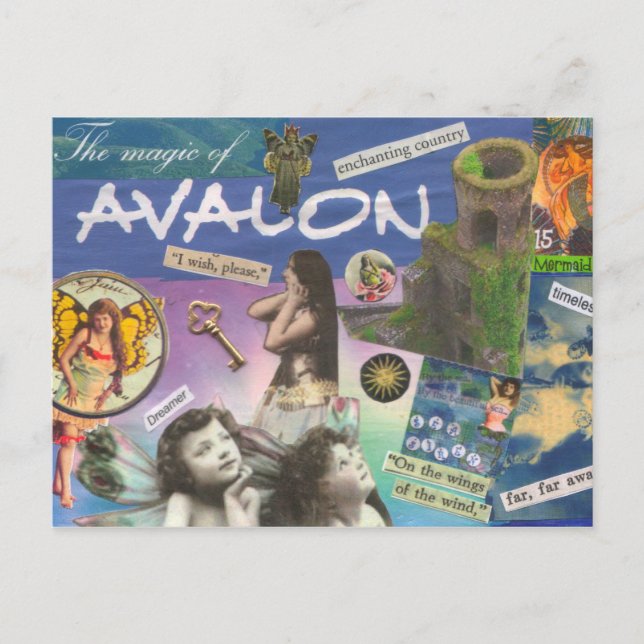 Magi av den Avalon vykortet Vykort (Framsida)