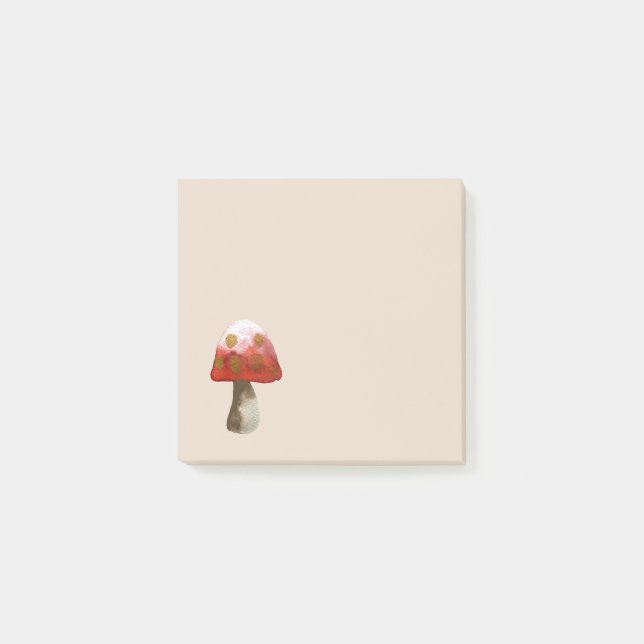 Magi av Red Mushroom Toadstool Post-it Block (Framsida)