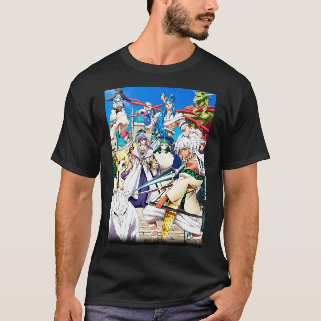 Magi Äventyr i Sinbad T Shirt (Framsida)