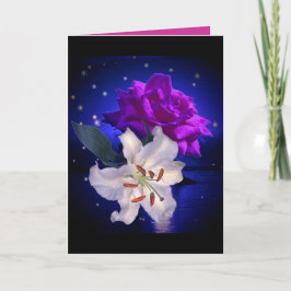 Magi blommar kortet helgkort