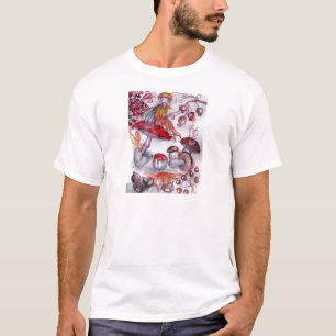 MAGI FOLLET AV för vitblommigt för CHAMPINJONER T Shirt