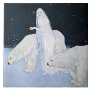 Magi för Dulac belägger med tegel polar Kakelplatta