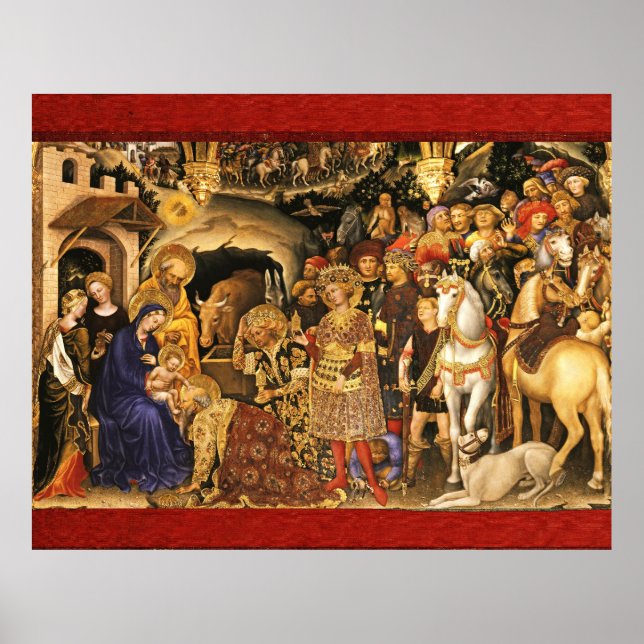 MAGI Gentile Da Fabriano, Jul Poster (Framsidan)