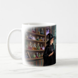 🔮 Magi inom häxans coven-mugg Kaffemugg