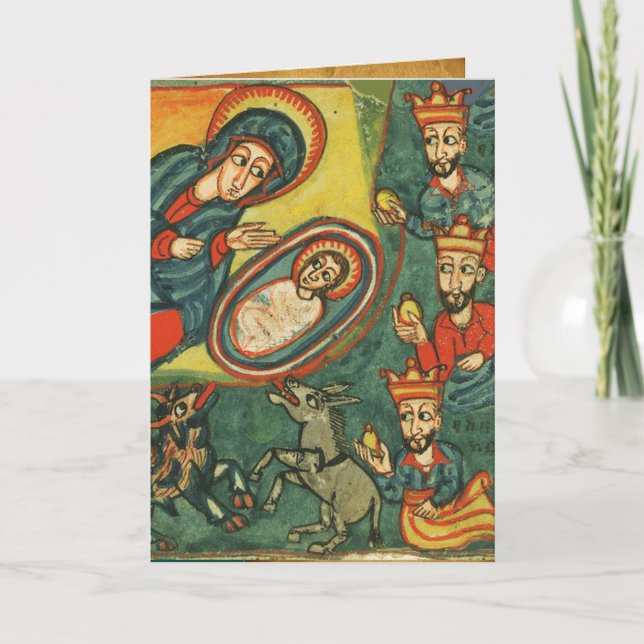 MAGI IRISH CHRISTMAS PRAYER HELGKORT (Framsida)