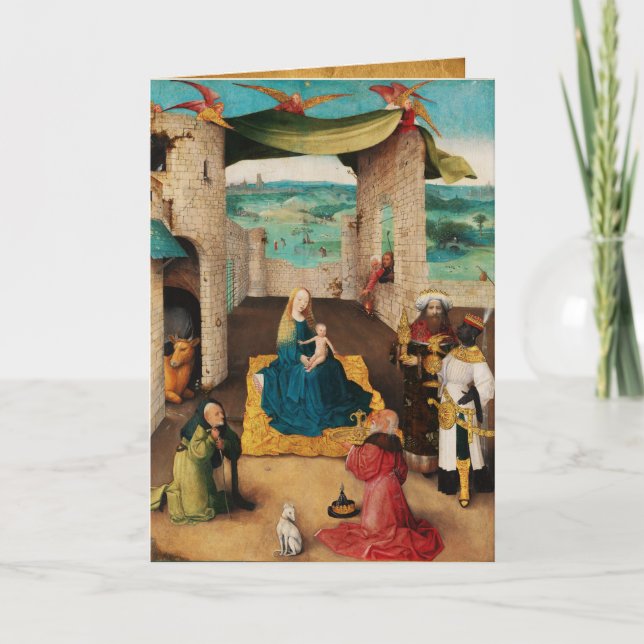 MAGI,IRLÄNDSKA KRISTMAS PRAYER HELGKORT (Framsida)