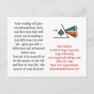 Magi Logotyp, Niki LaMontCertified Ma... - Anpassa Vykort