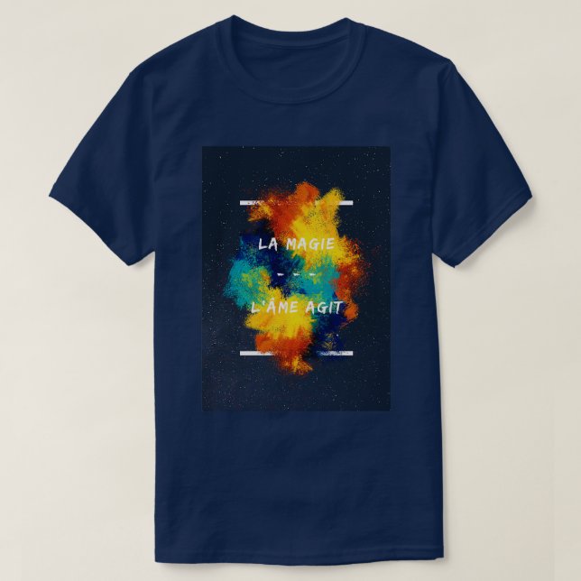 magi med själen t shirt (Design framsida)