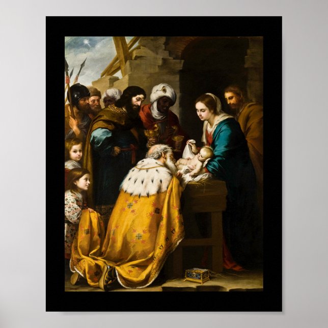 Magi Nuvarande Jesus Gifts Poster (Framsidan)