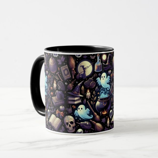 Magi och besvärjelser mugg (Framsida vänster)