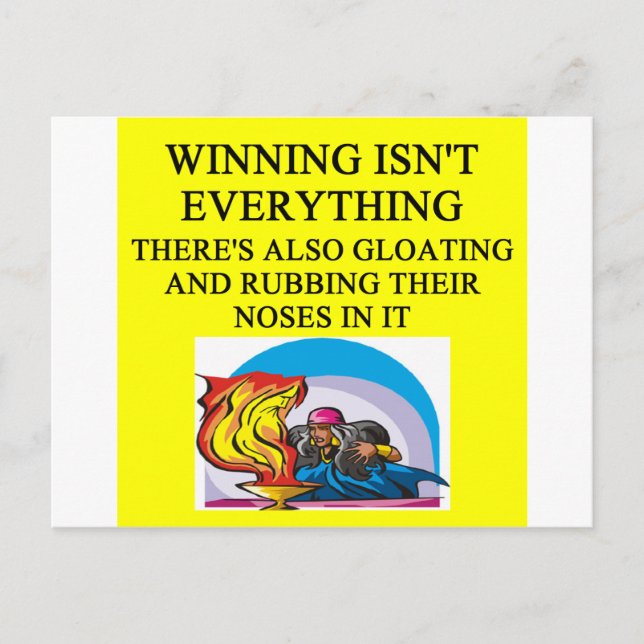 magi och fantasyskämt vykort (Framsida)