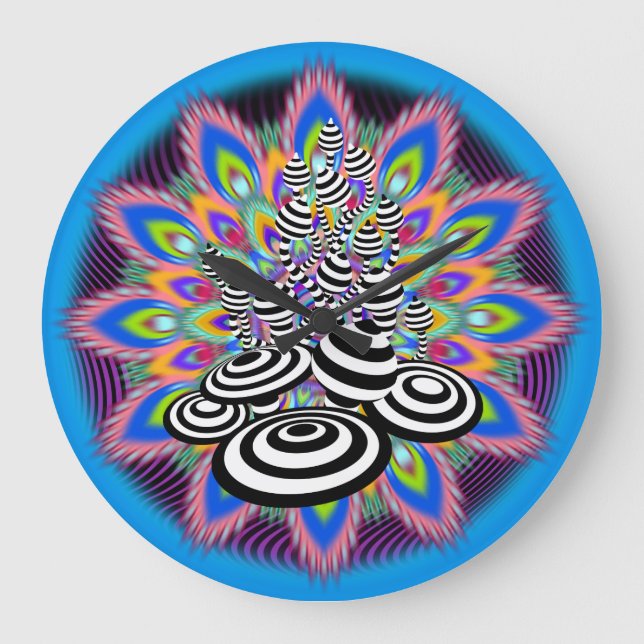 Magi plocka svamp den psychedelic stor klocka (Framsida)