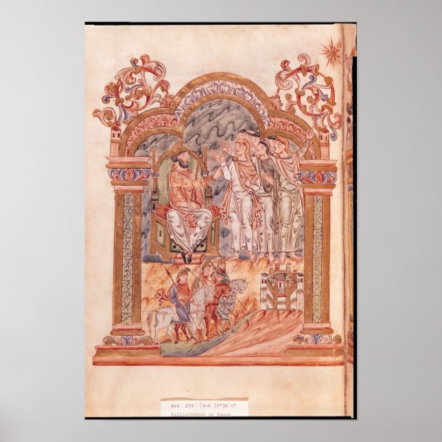 Magi Visiting Kung Herod Poster (Framsidan)