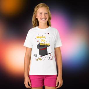 Magic 7:e Birthday Temaparty T Shirt