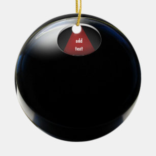 Magic 8 Boll Julgransprydnad Keramik