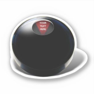Magic 8 Boll Klistermärken