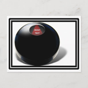Magic 8 Boll Vykort