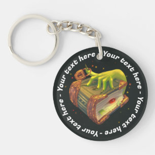 Magic Acrylic Keychain med Bok