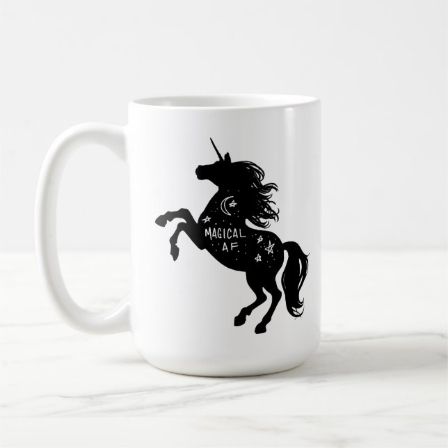 Magic AF Unicorn Mugg (Vänster)