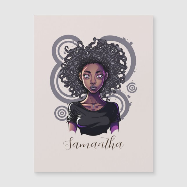 Magic Afro Woman (Framsida)