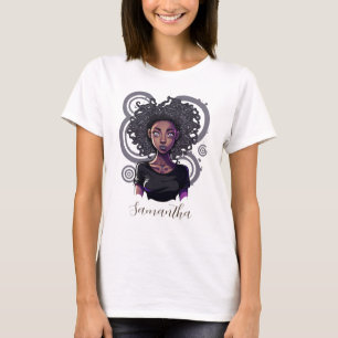 Magic Afro Woman T Shirt